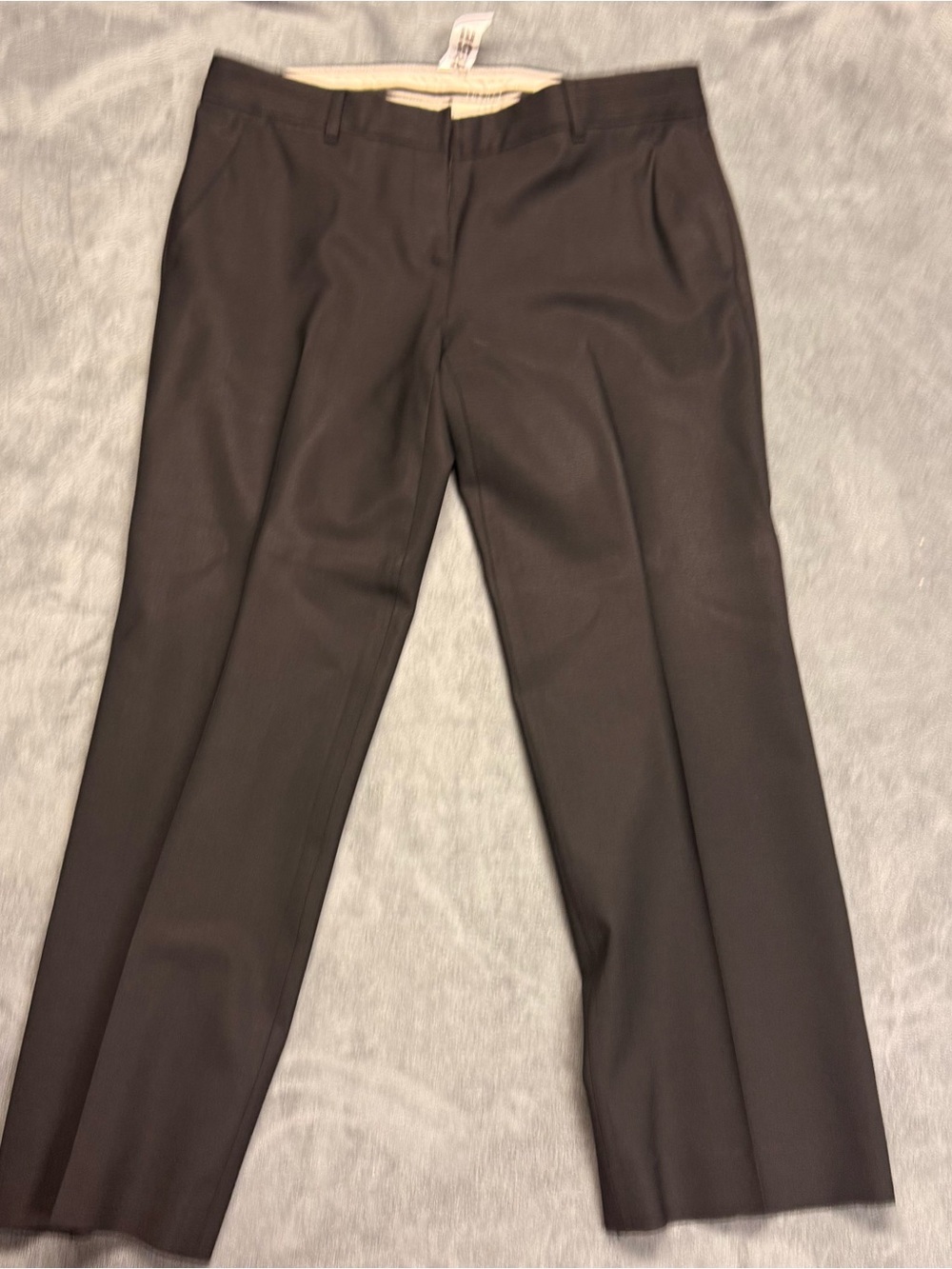Theory Teeca Cropped Pants in Good Wool - 8 - Picture 3 of 10